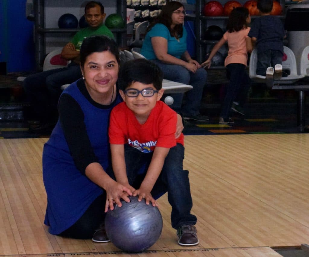 kids bumper bowling